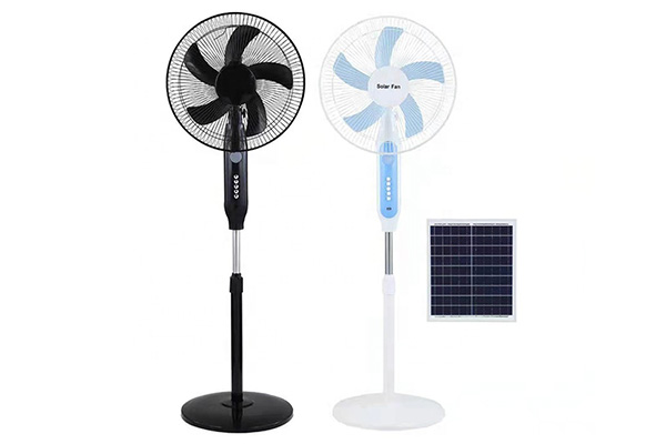 16 inch solar stand fan